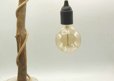 Treibholzlampe